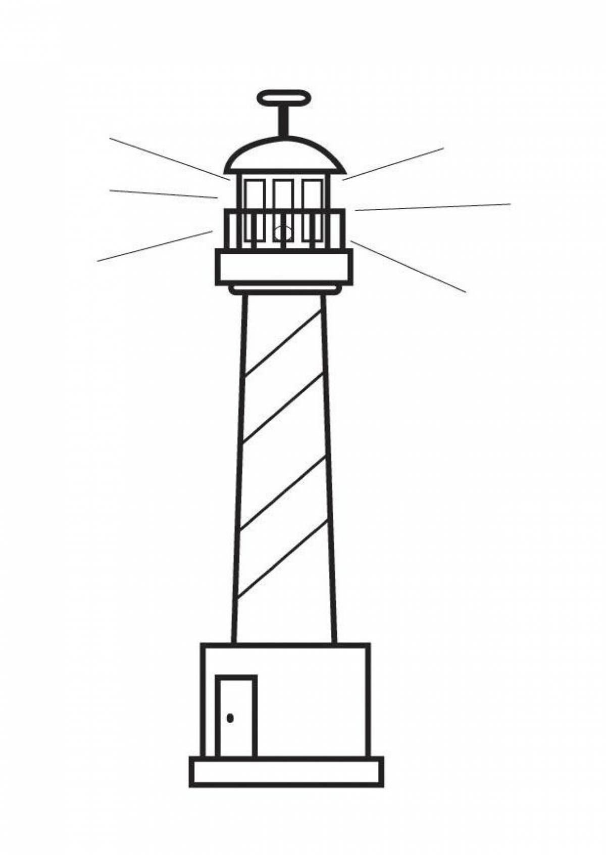 Photo Coastal lighthouse