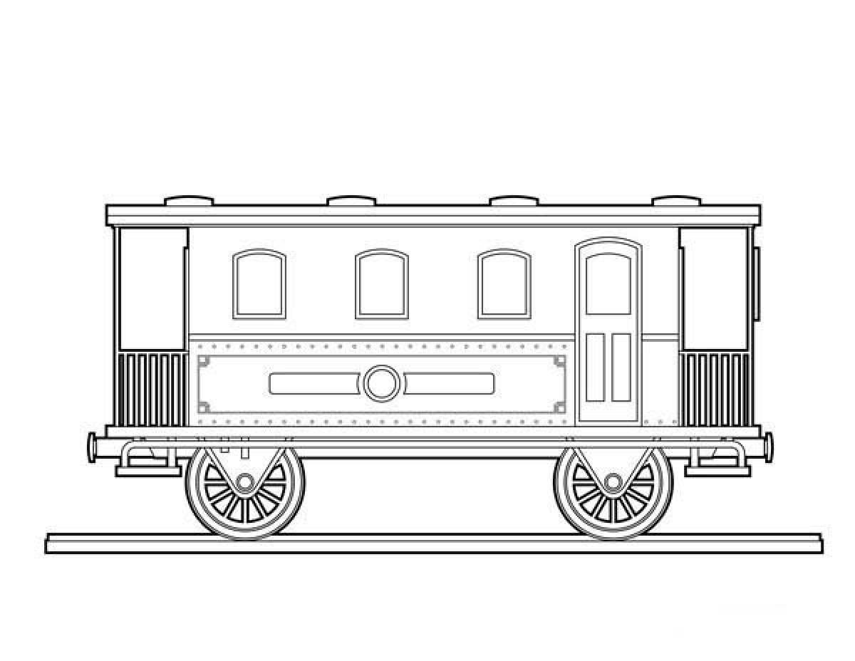 Photo Railway carriage