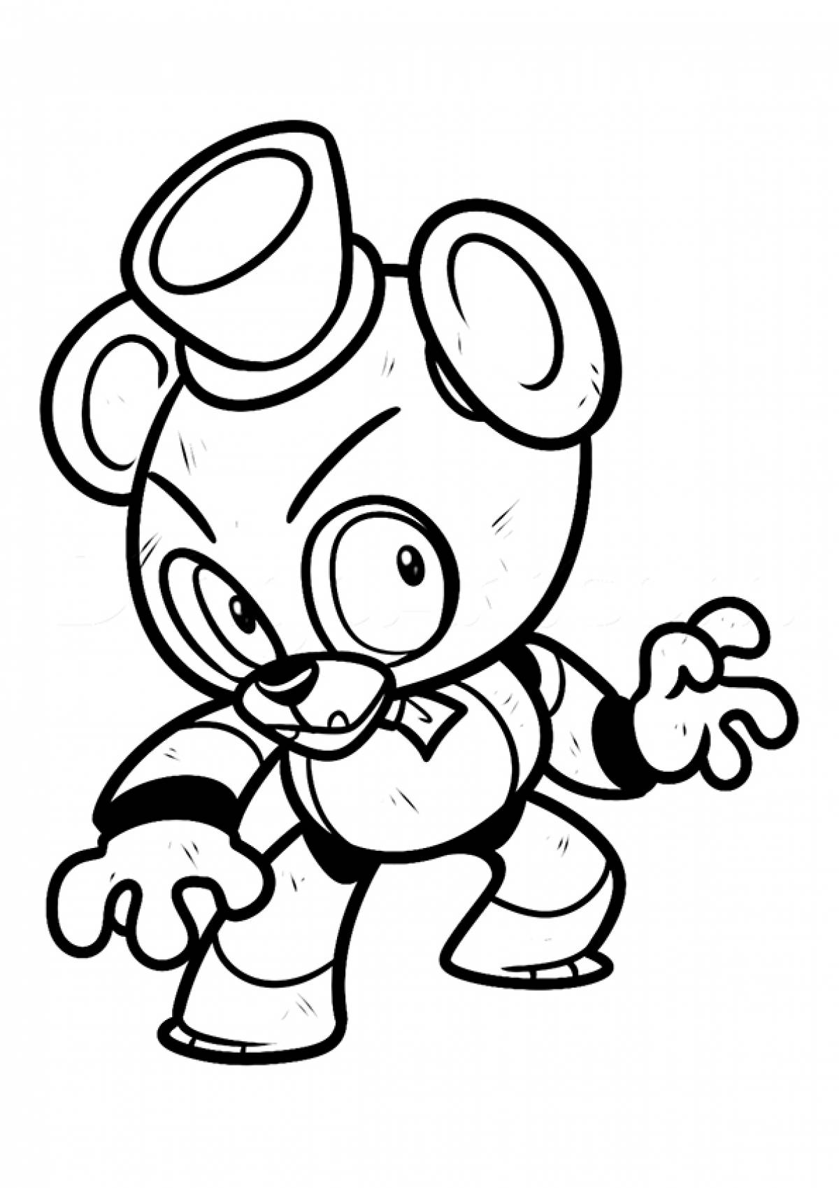 5 Nights at Freddy's coloring page