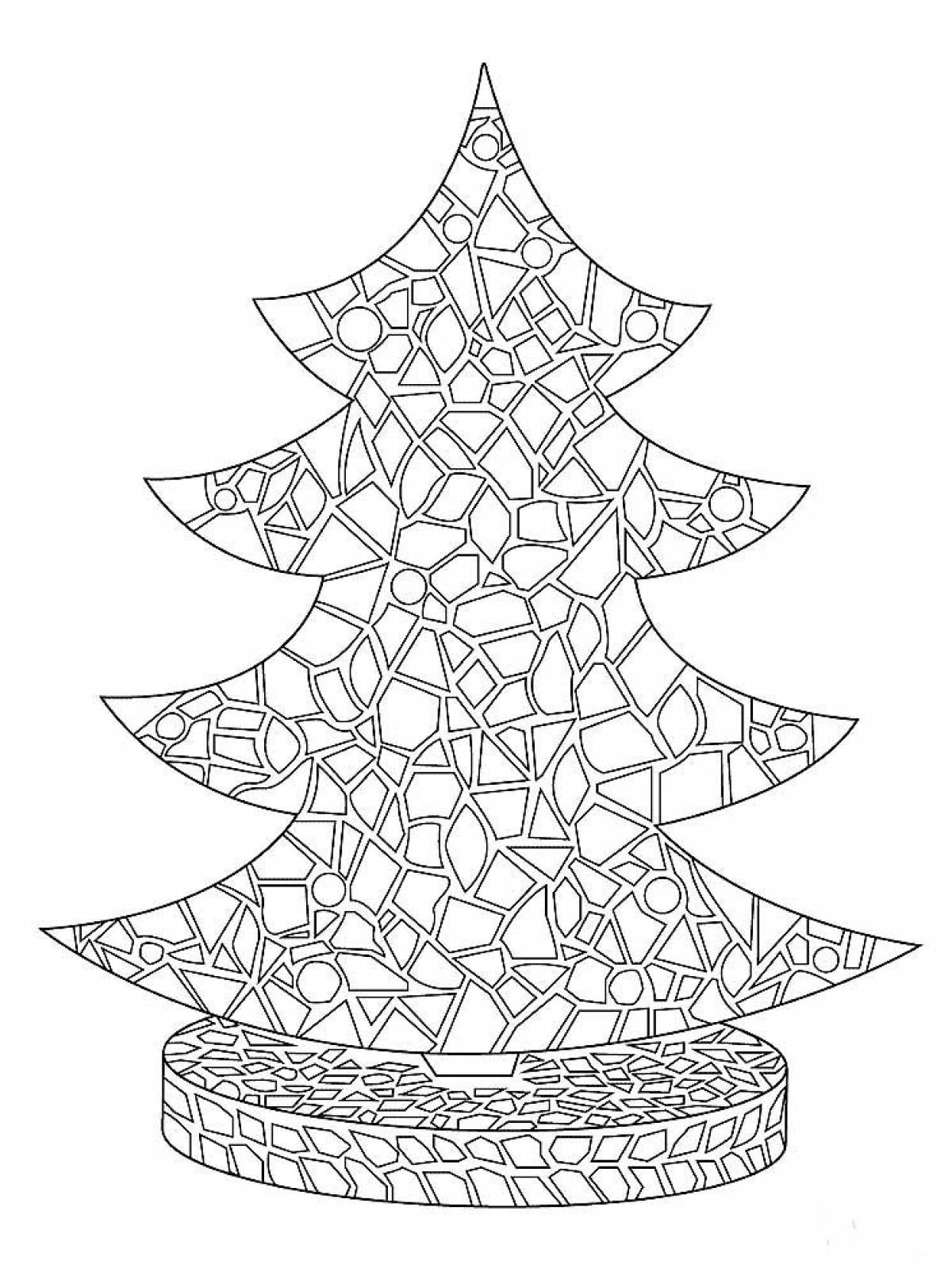 Mosaic Christmas tree