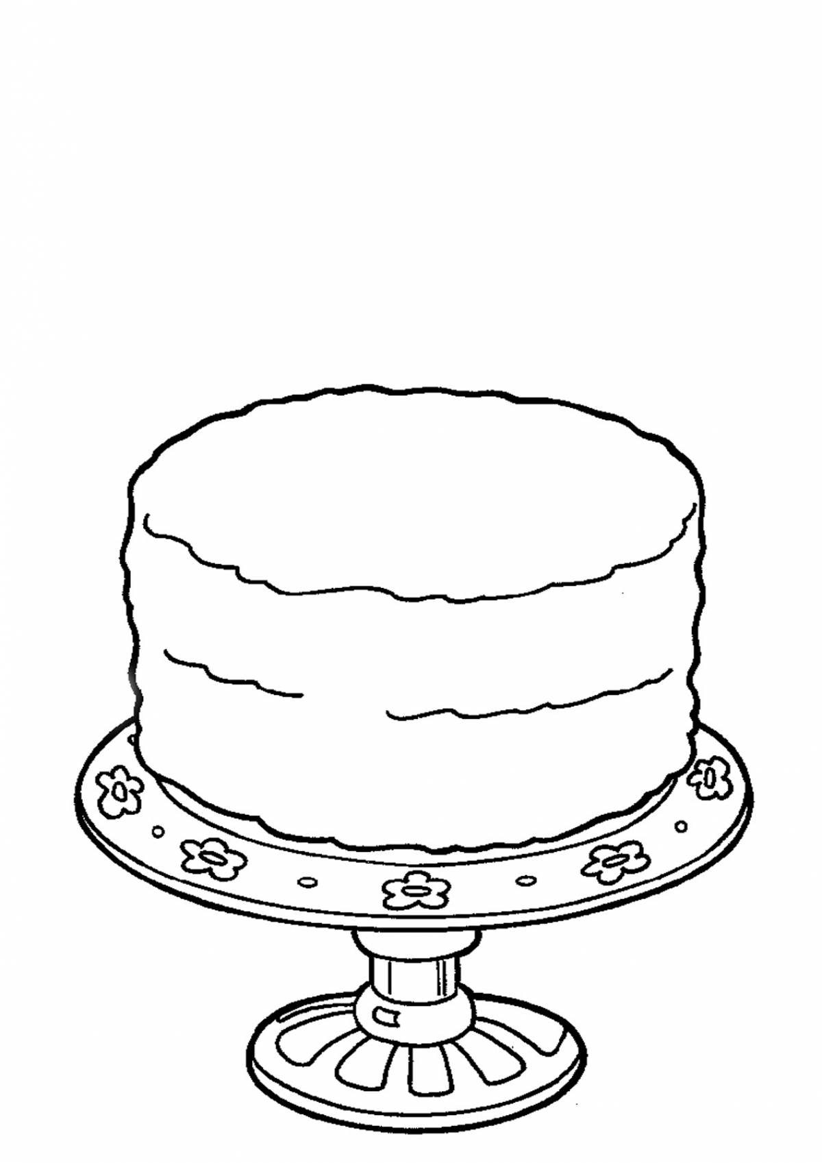 Изображения по запросу Раскраска торт