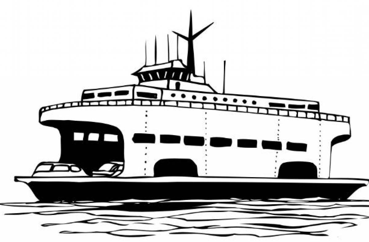 Big ferry