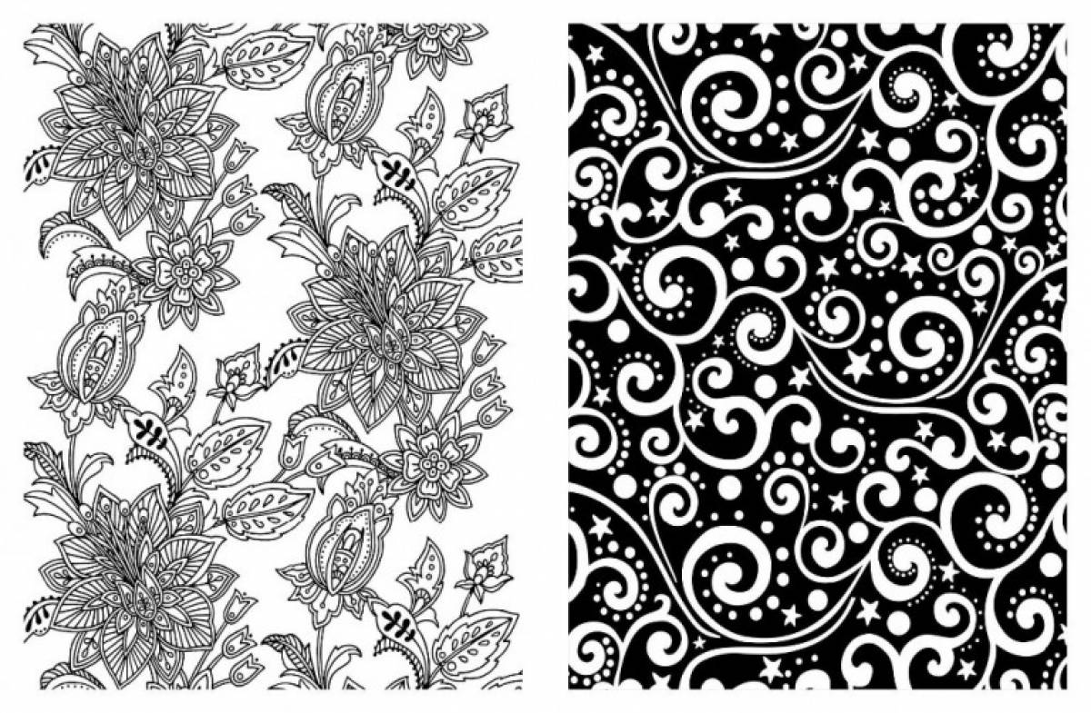 Antistress coloring book for adults
