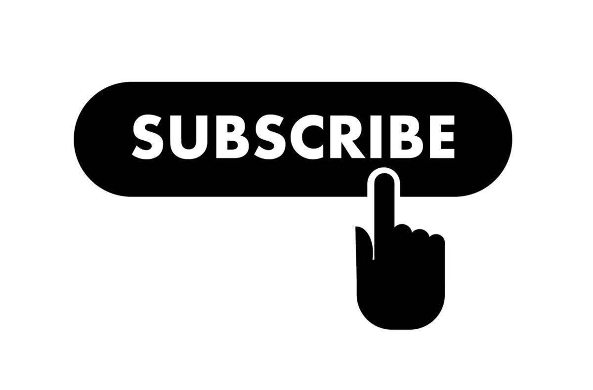 Картинка subscribe для ютуба