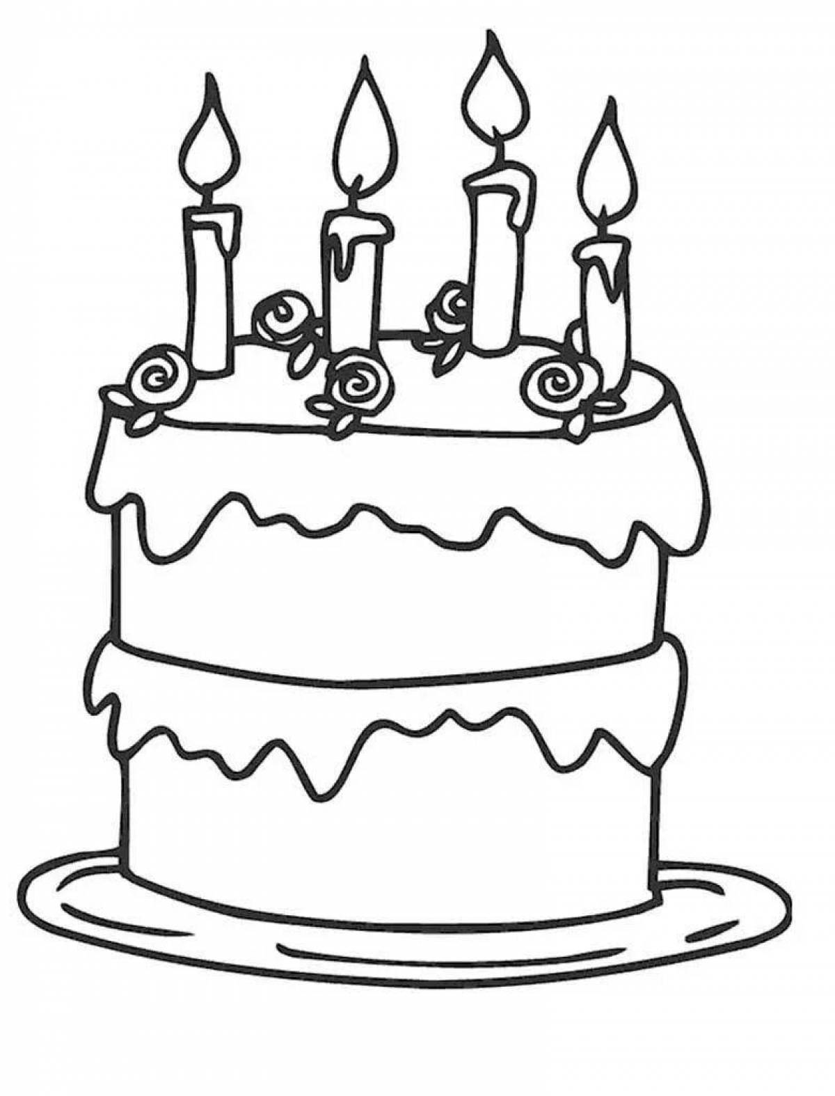 Распечатать картинку на торт. Раскраска торт. Торт раскраска для детей. Раскраска торт на день рождения. Торт разукрашка для детей.