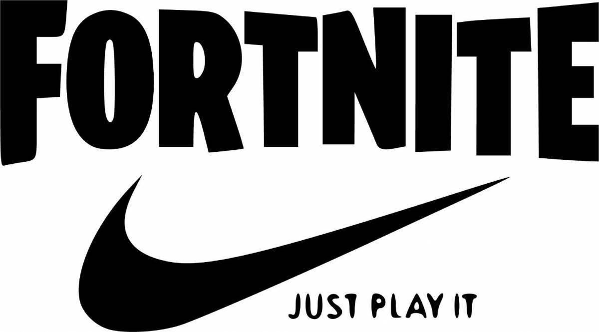 Nike logo flawless coloring