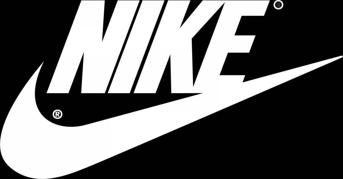 Элегантная раскраска логотипа nike