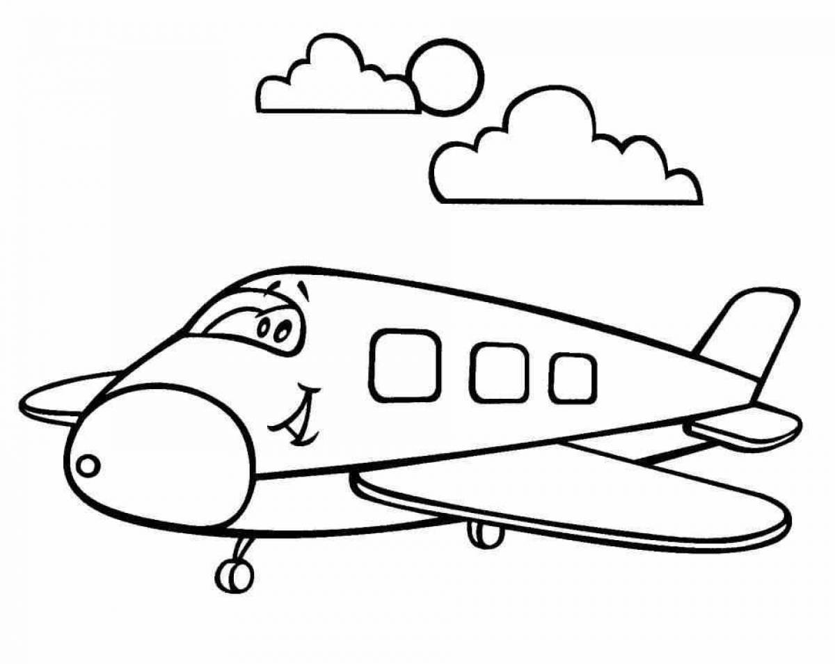 Airplane for children #11