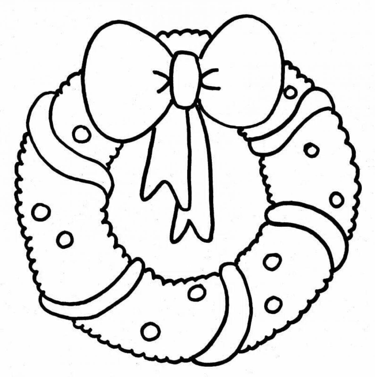 Christmas glamor coloring pages