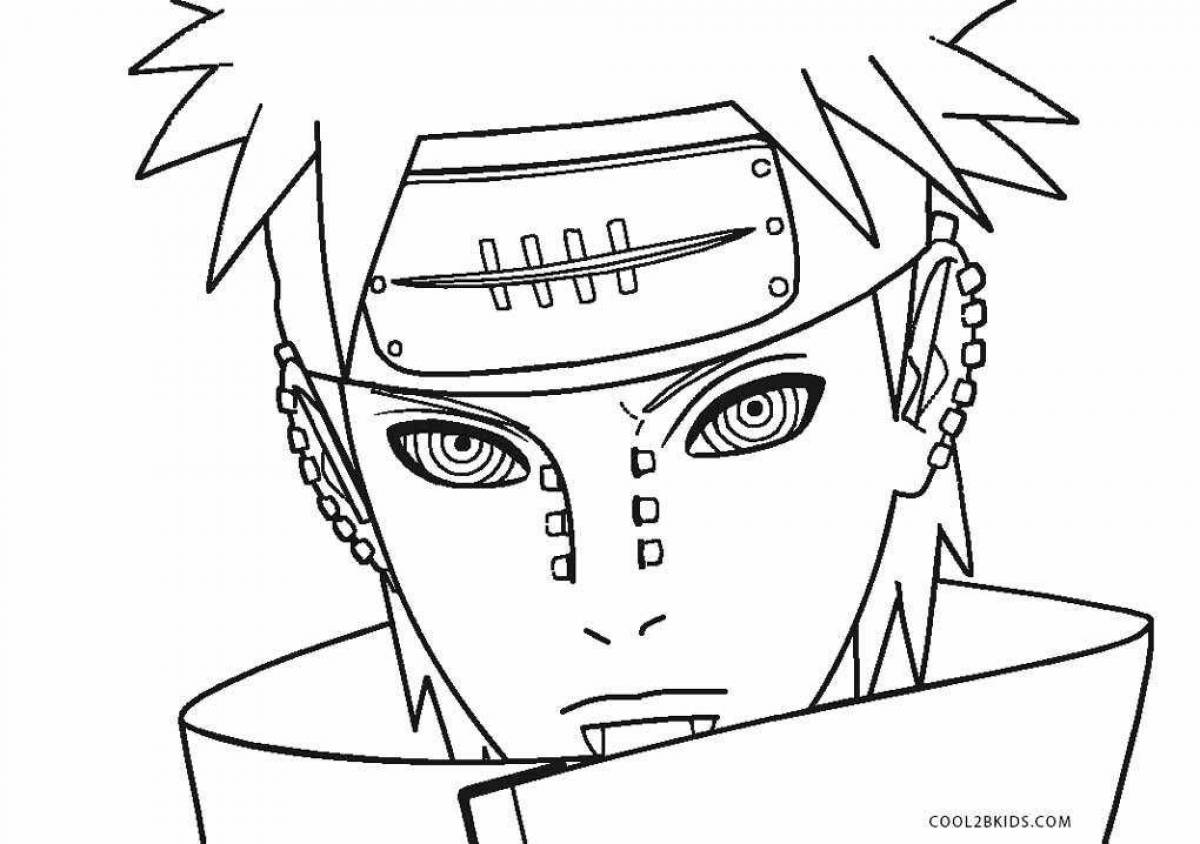 Joyful naruto coloring book