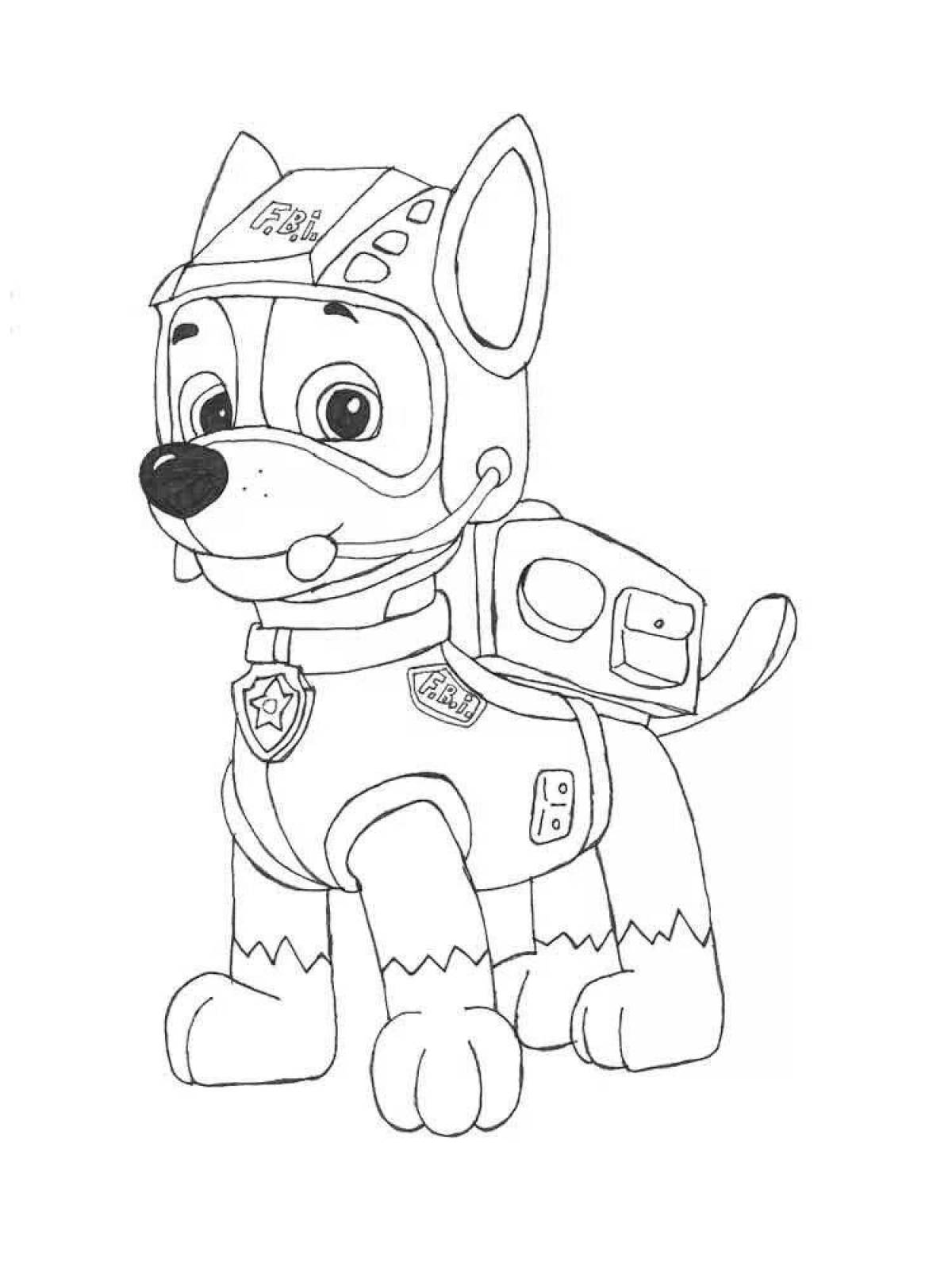 Coloring page glamor racer