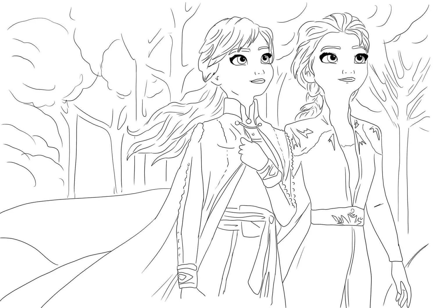 Elsa and anna in good quality #8