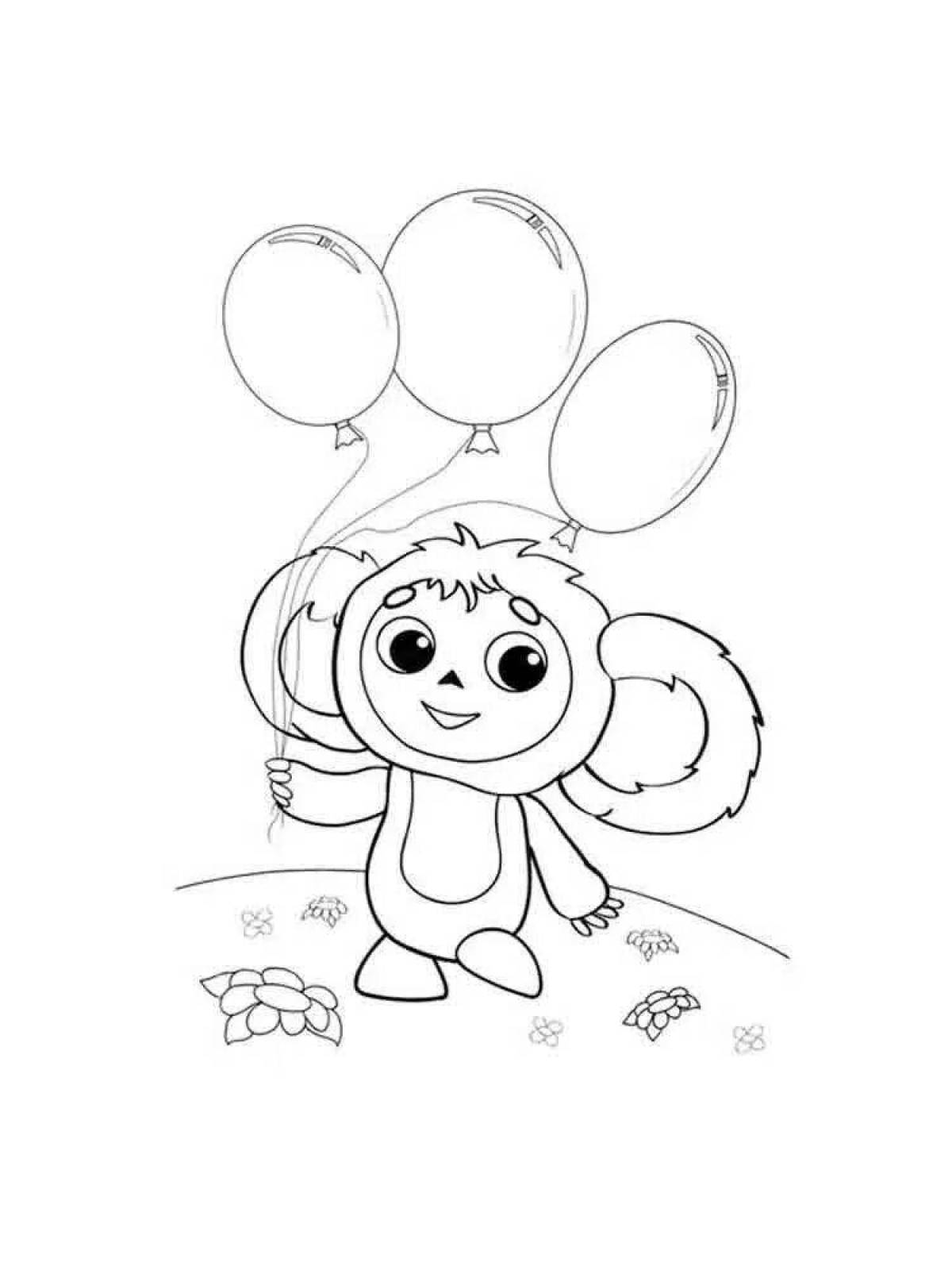 Bright cheburashka and crocodile gene