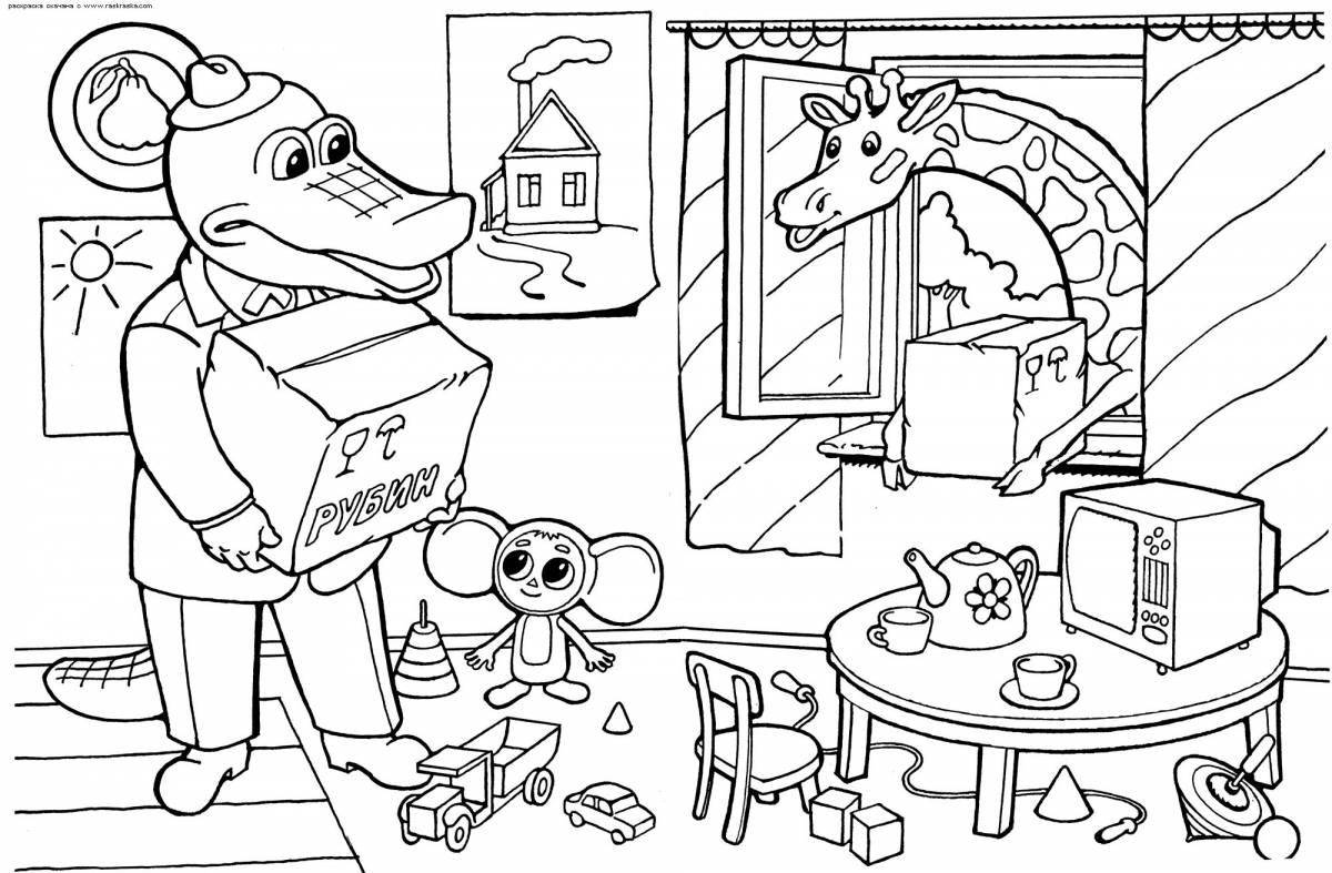 Live cheburashka and crocodile gene