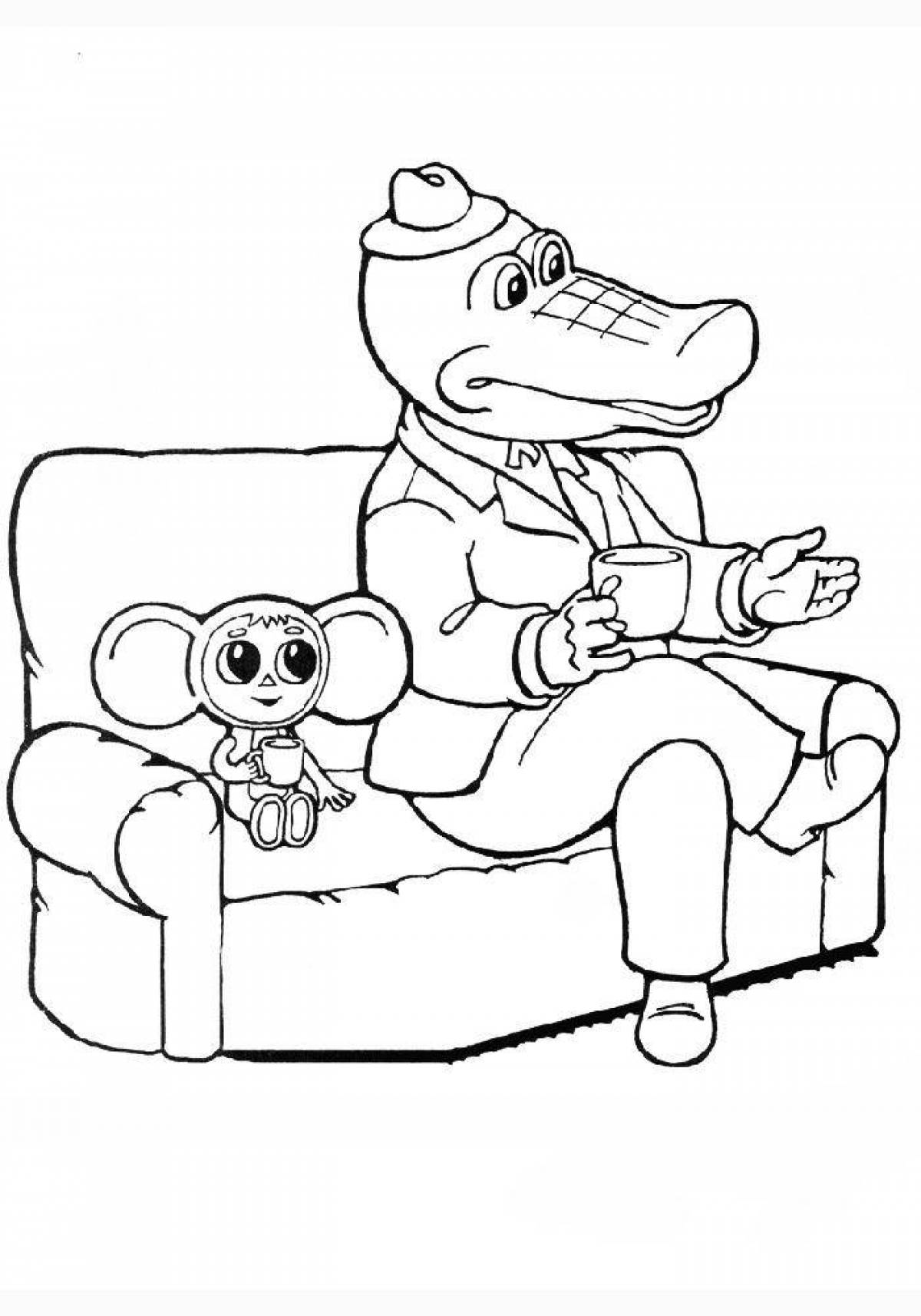 Captivating cheburashka and crocodile gene