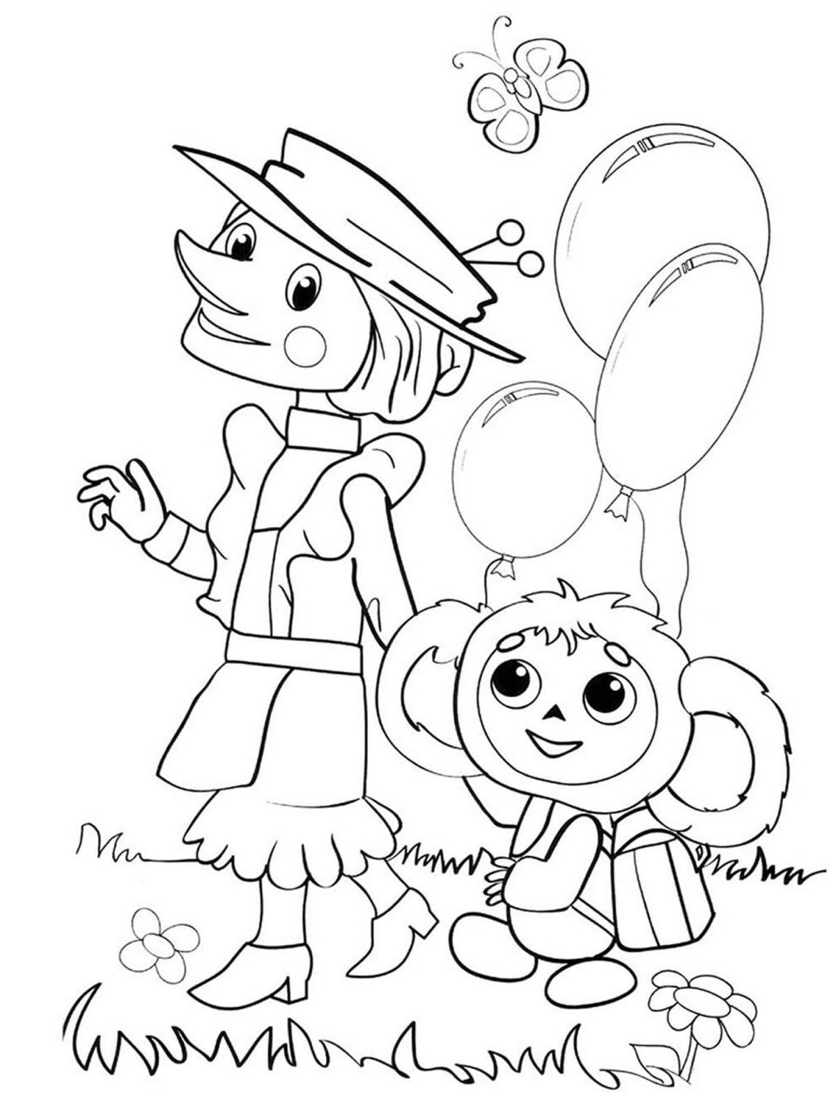 Sparkling cheburashka and crocodile gene
