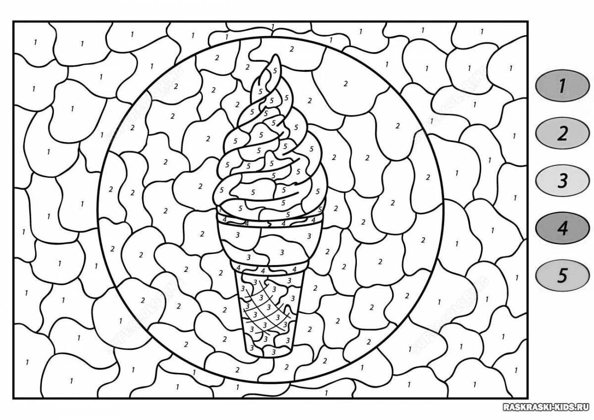 Color-lush coloring page for 10 year olds