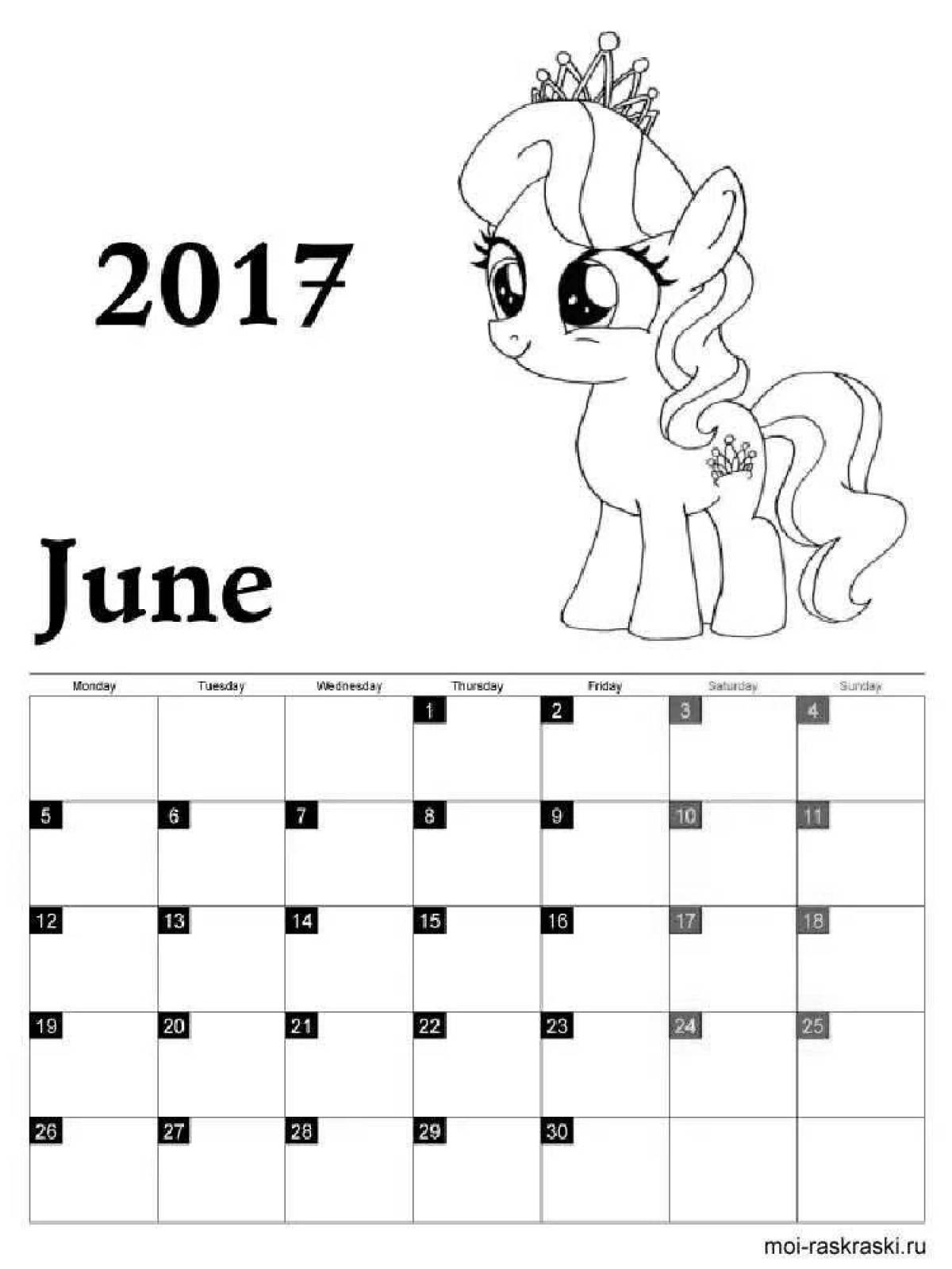 Exquisite calendar 2023