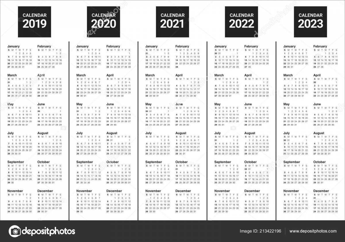 Заманчивый календарь 2023