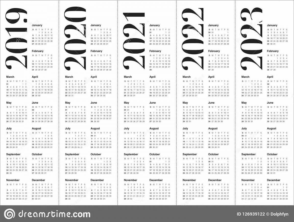 Amazing calendar 2023