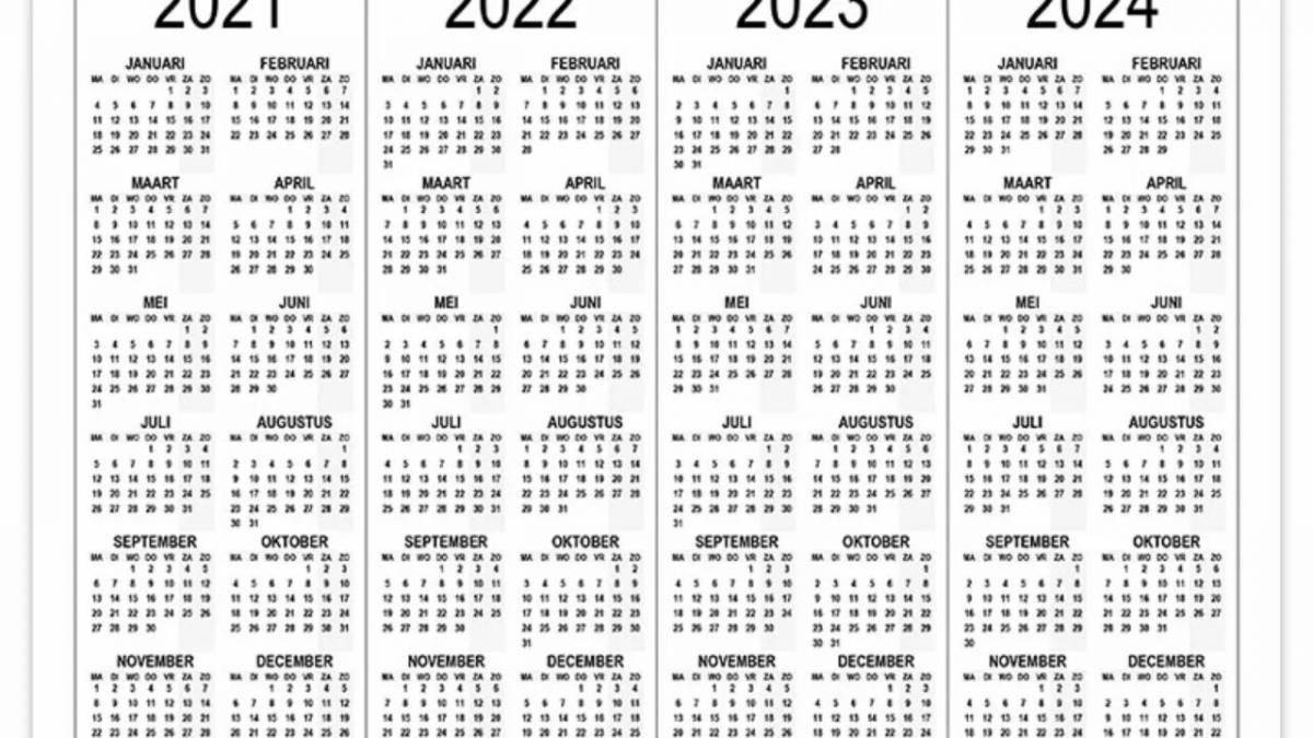 Анимированный календарь 2023