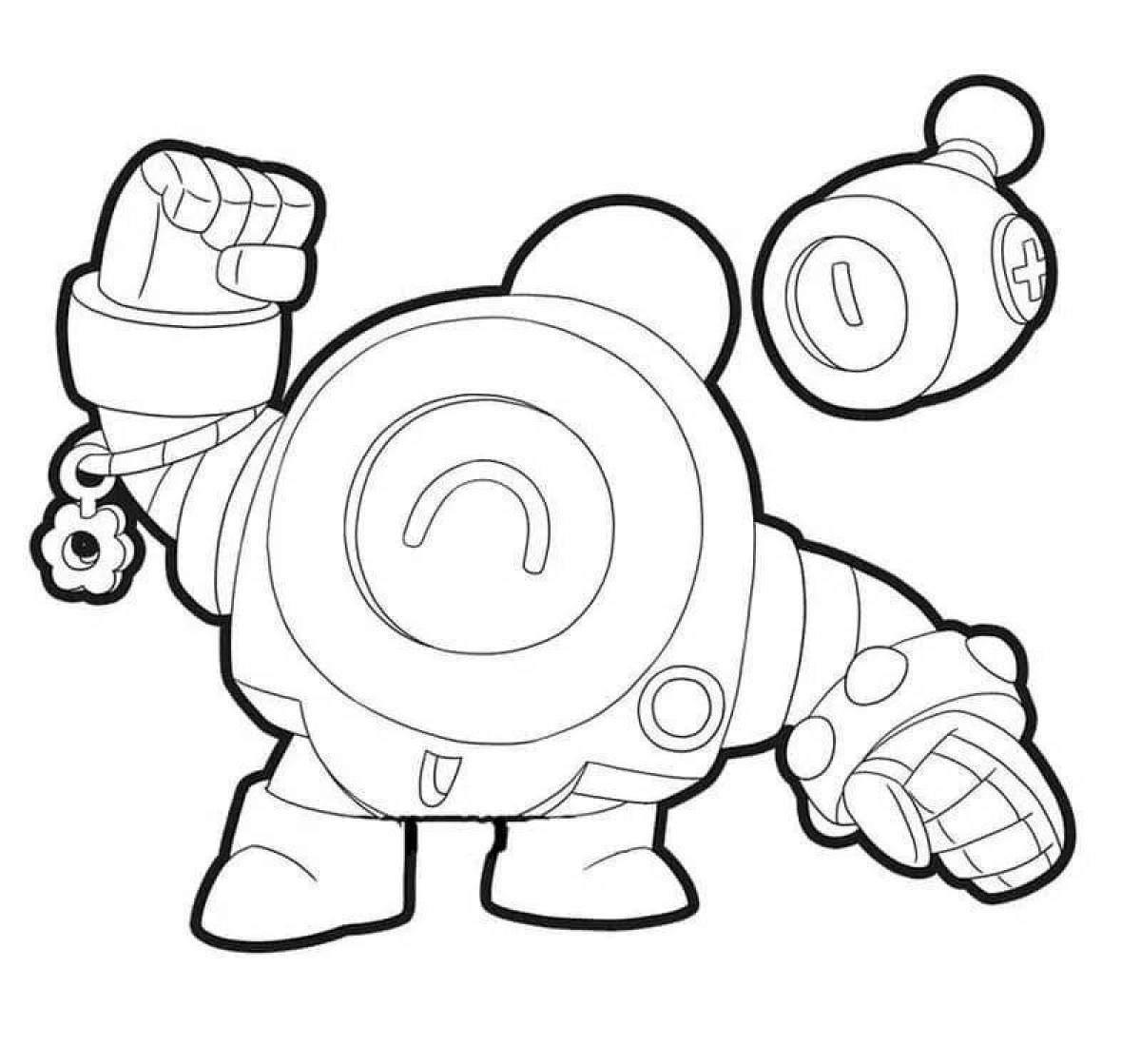 Marvelous bravo stars coloring pages for kids