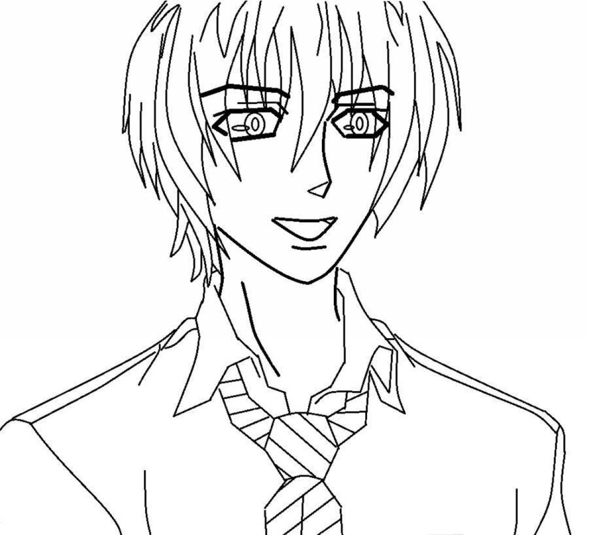 Draco Malfoy amazing coloring book