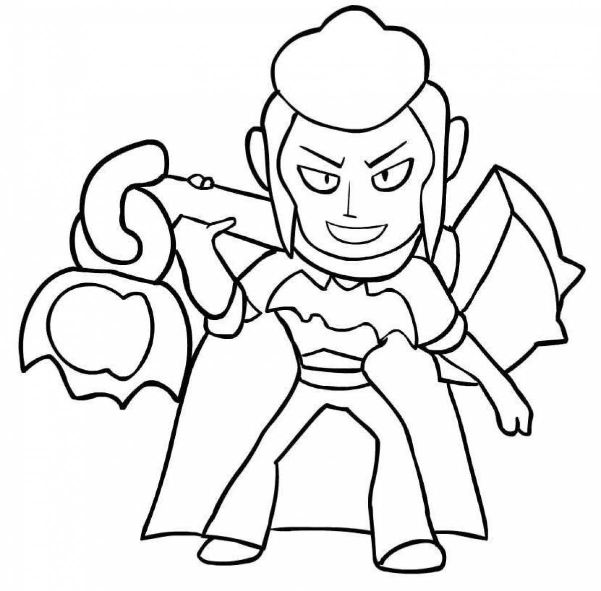 Bravo stars glitter coloring pages