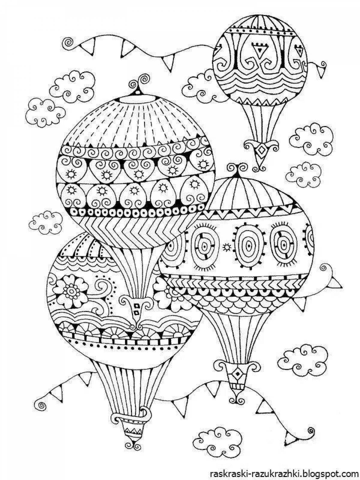 Adorable anti-stress coloring book for 7-8 year olds