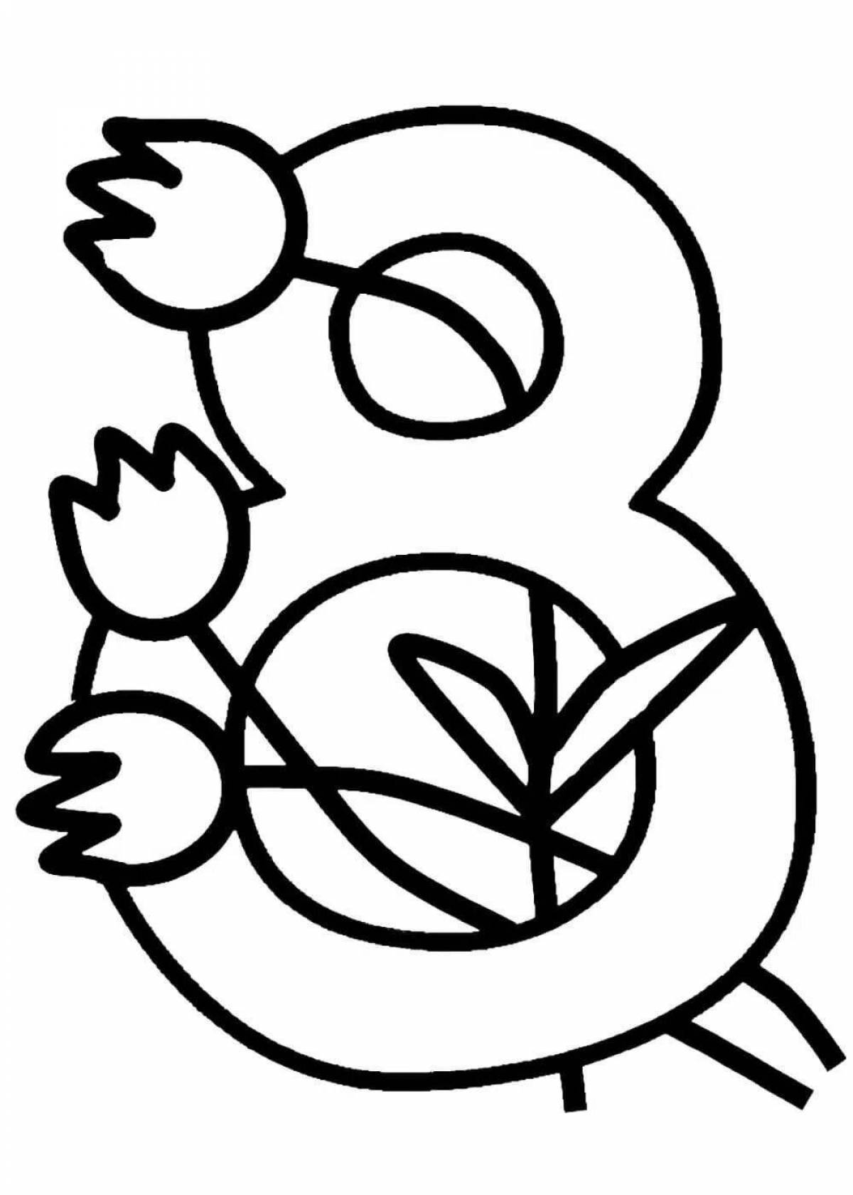 Brilliant color March 8