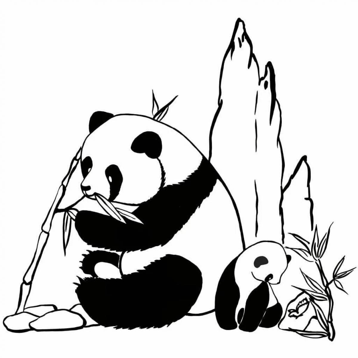 Панда для детей #5
