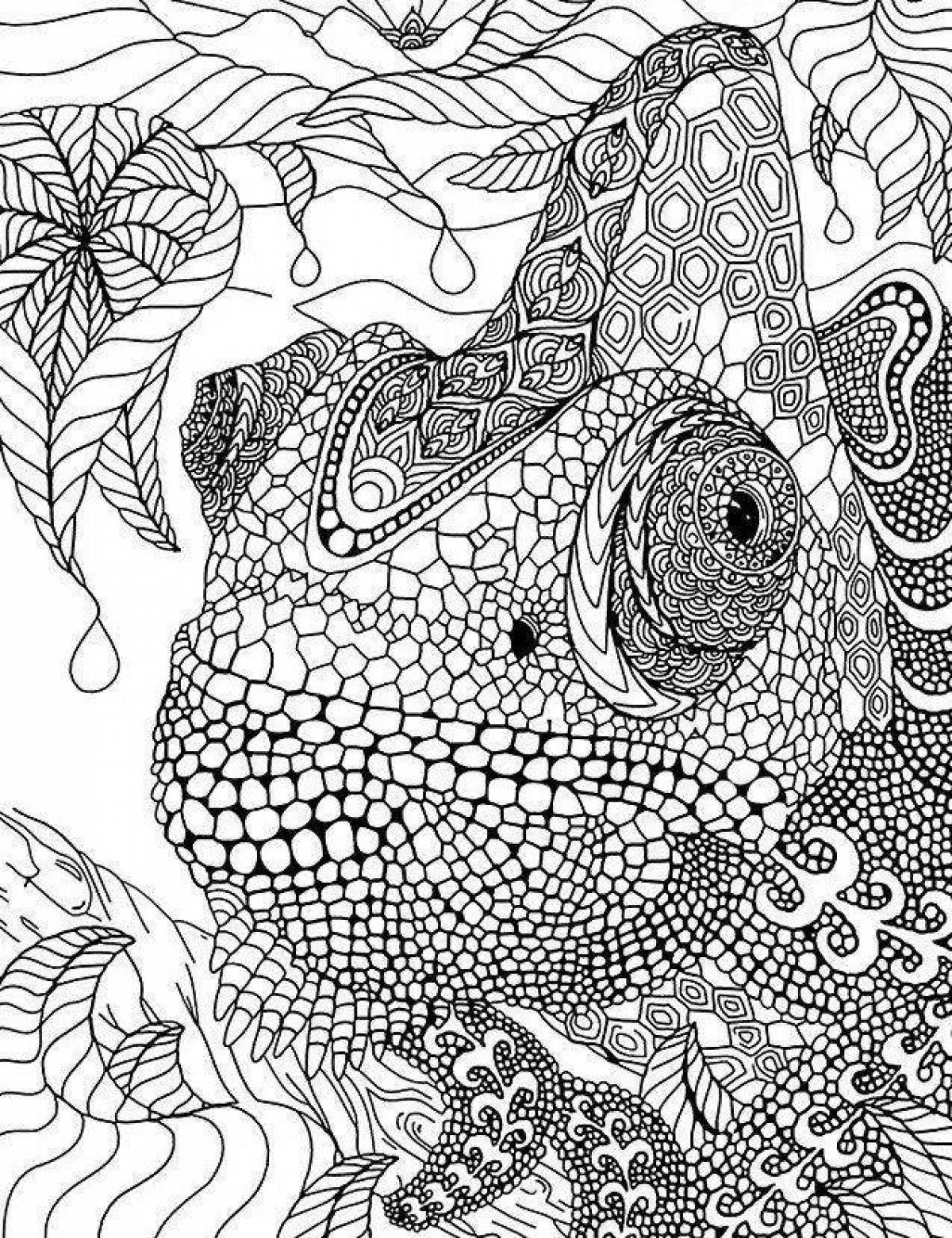 Amazing coloring book for adults ru complex