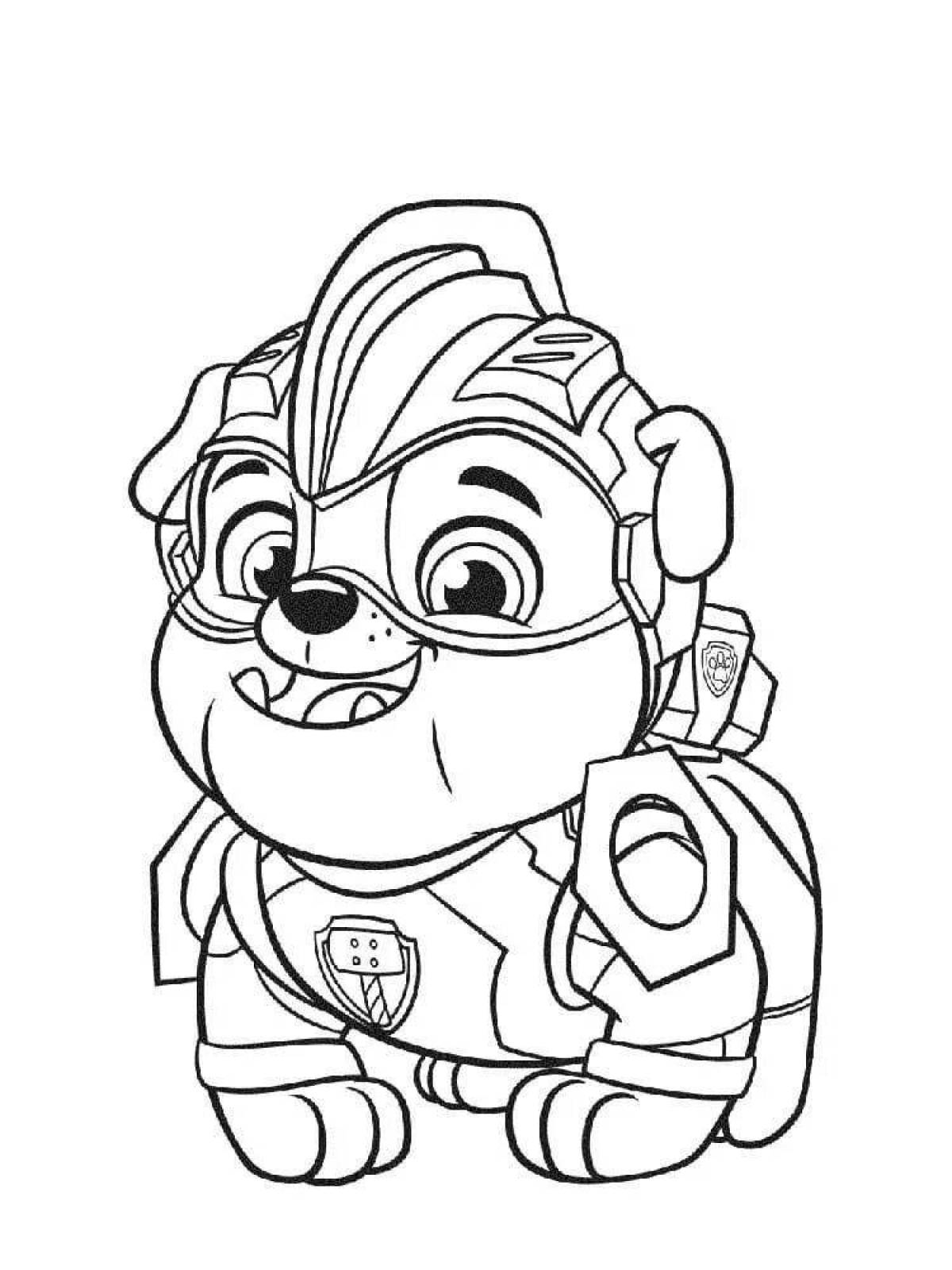 Coloring live mega paw patrol