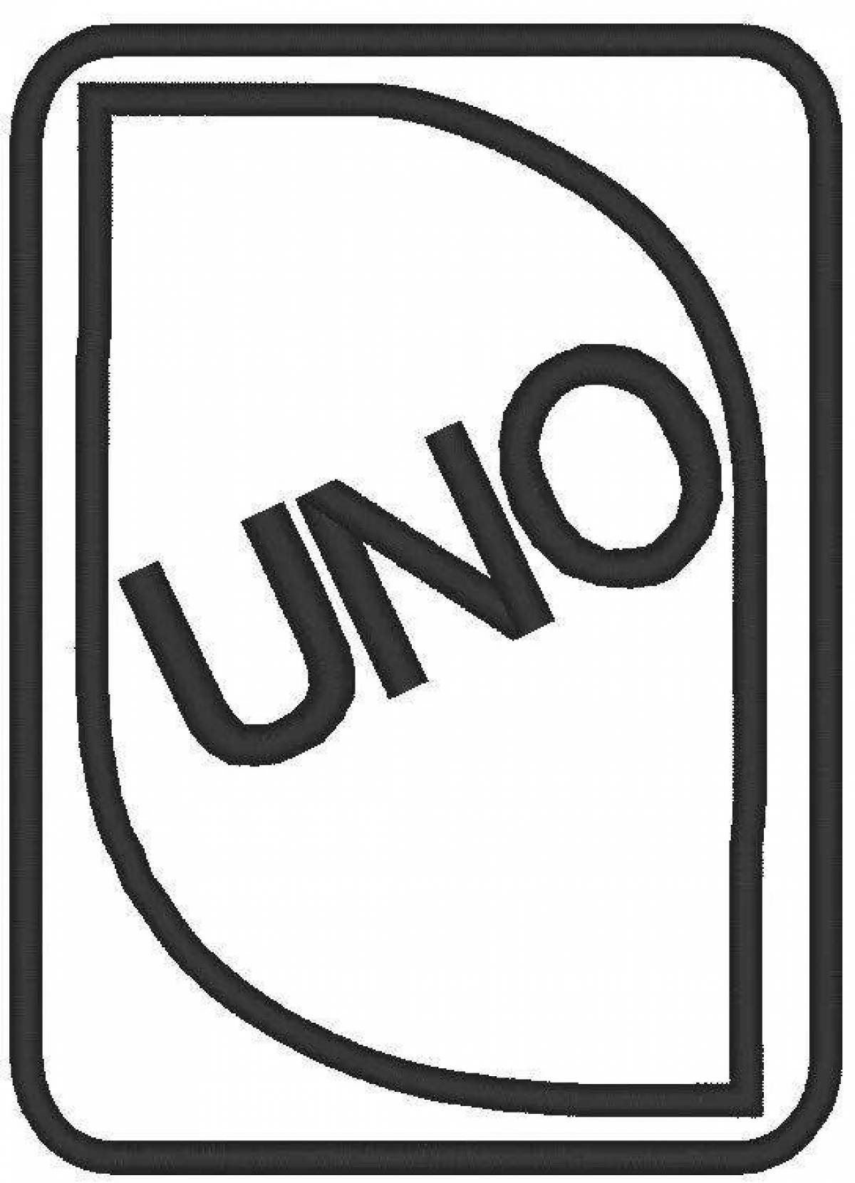 Uno coloring book