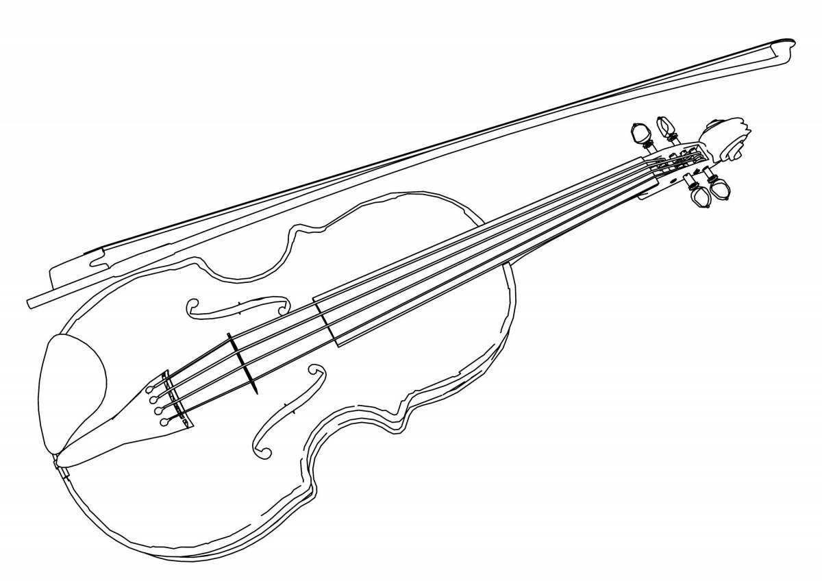 Bright dombra coloring