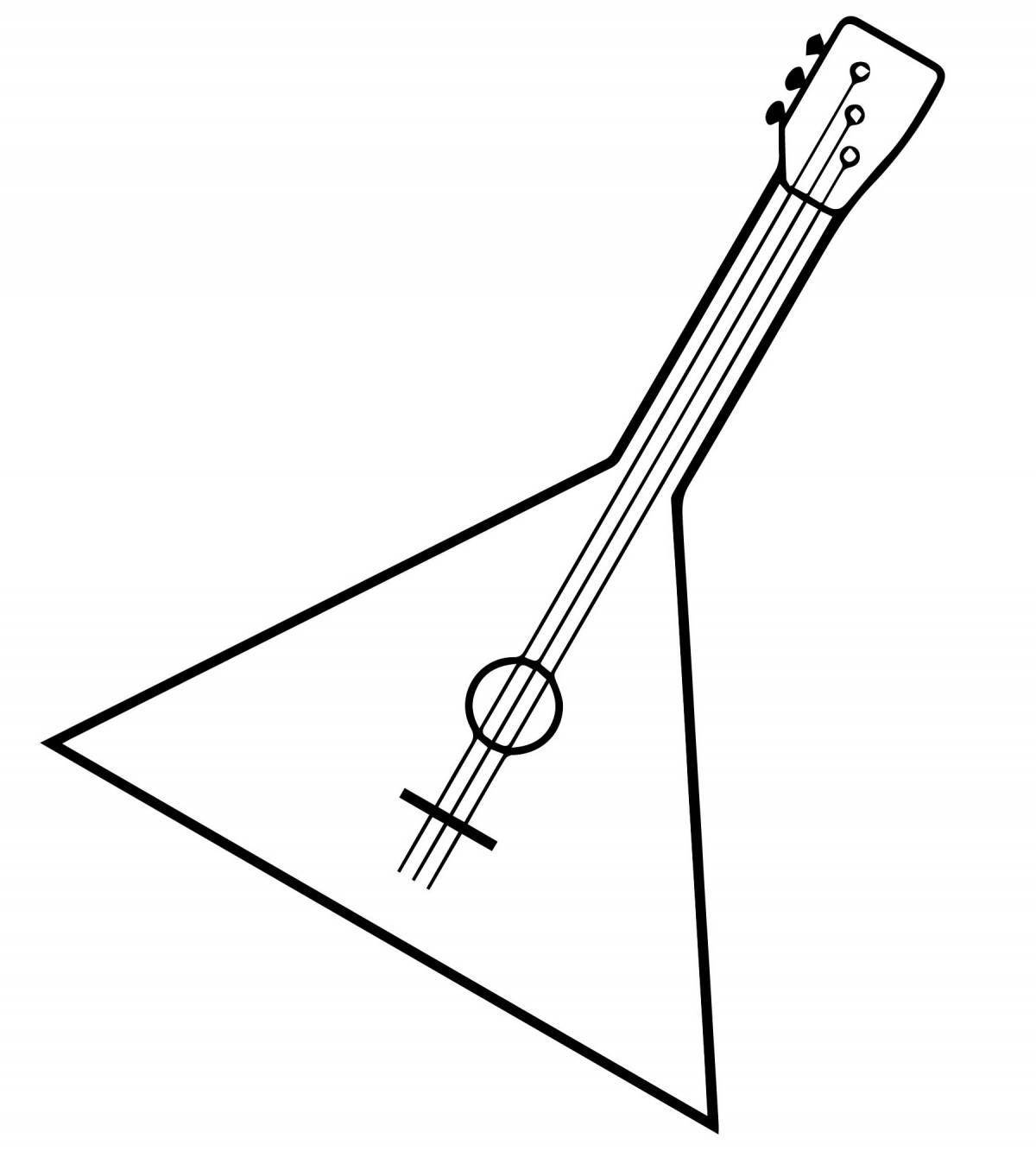 Creative dombra coloring