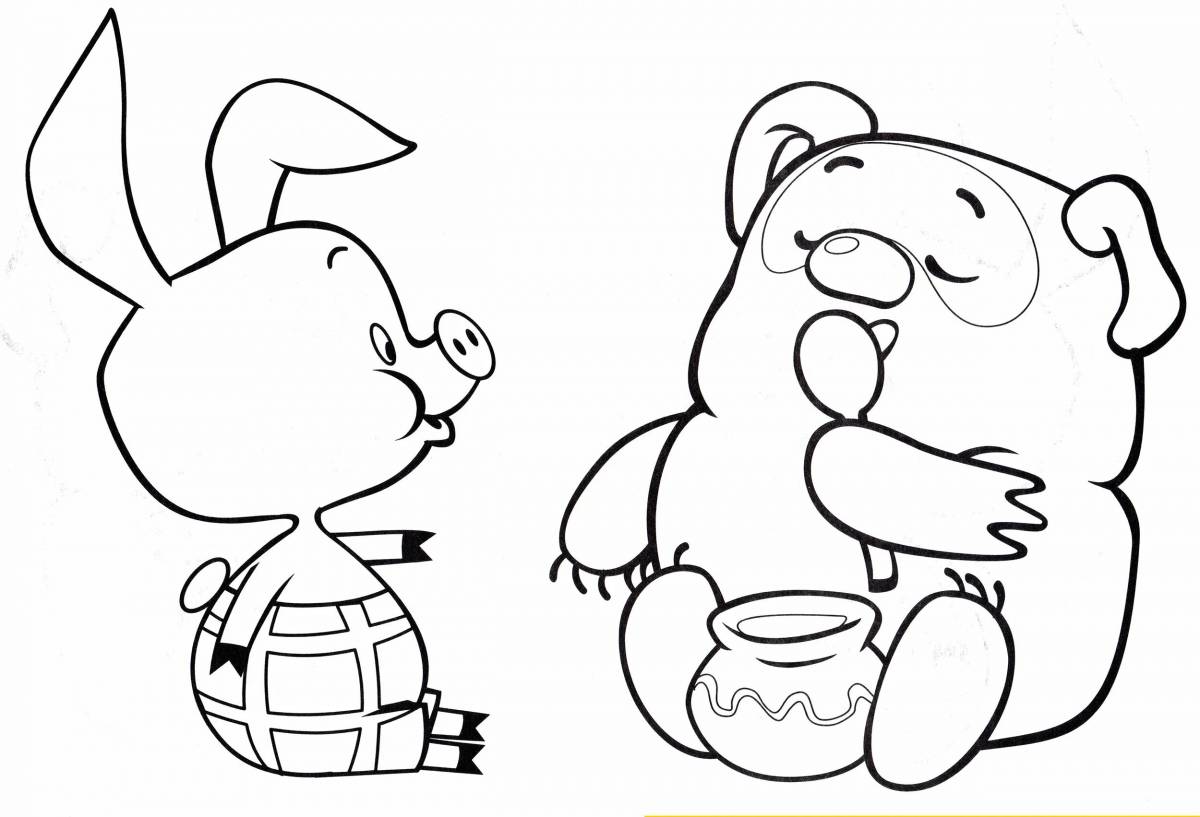 Winnie the Pooh and Piglet #3