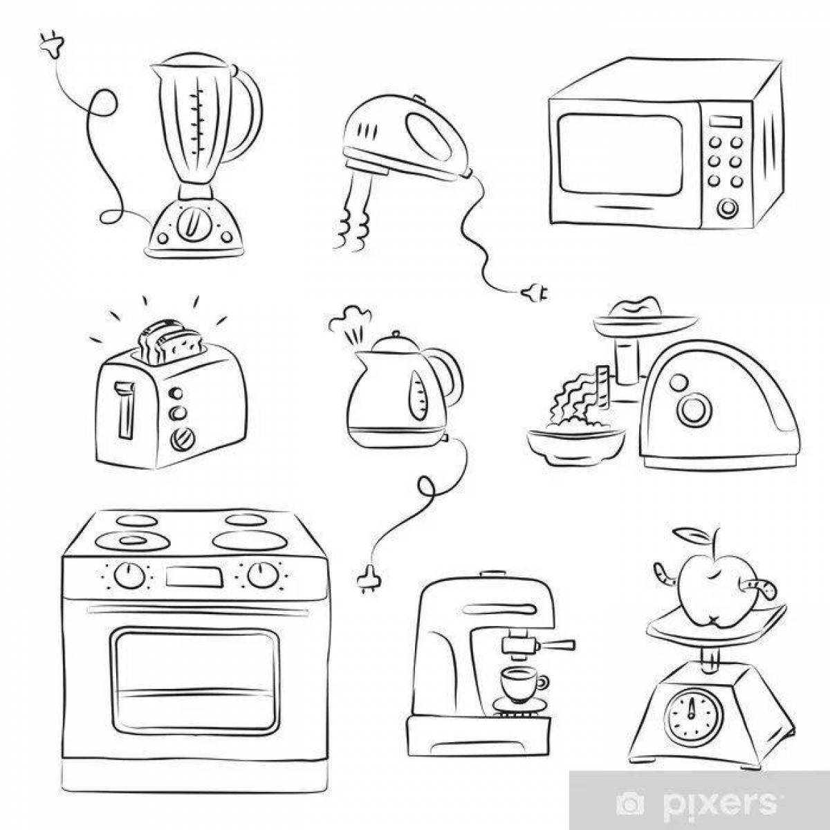 Coloring for carbonated appliances