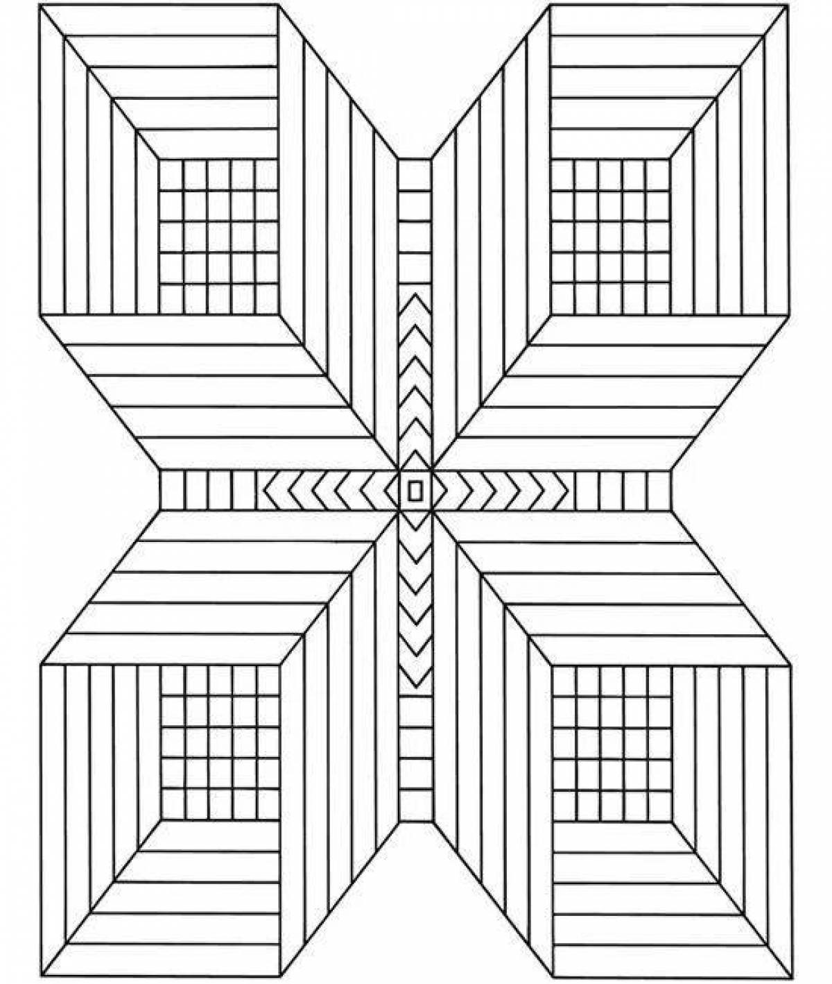 Орнамент симметричный рисунок