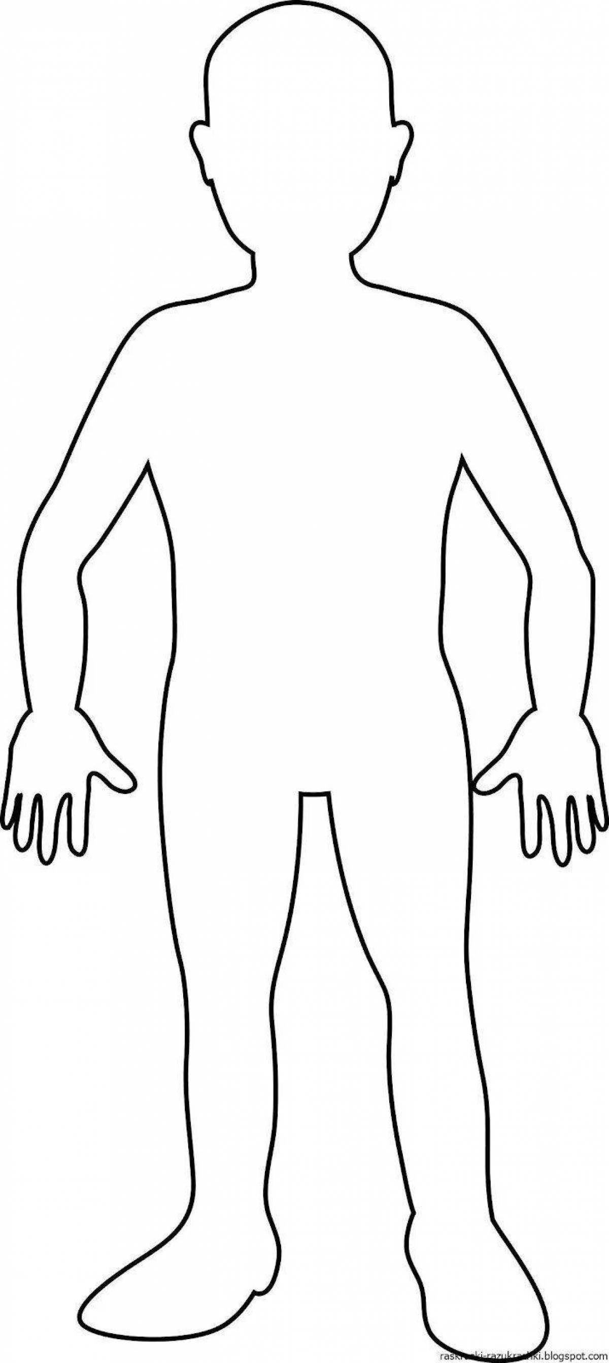 Вырезка мальчика. Контур человека. Контур тела человека. Шаблон человека. Контур тела человека для детей.