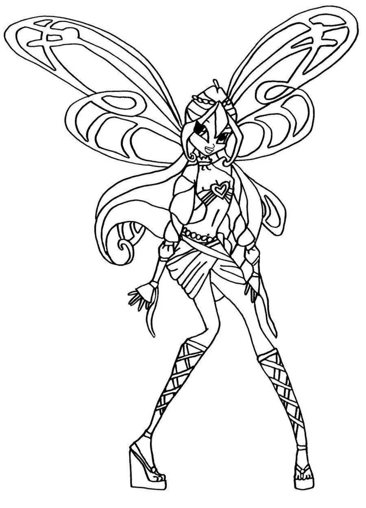 Winx club amazing coloring book