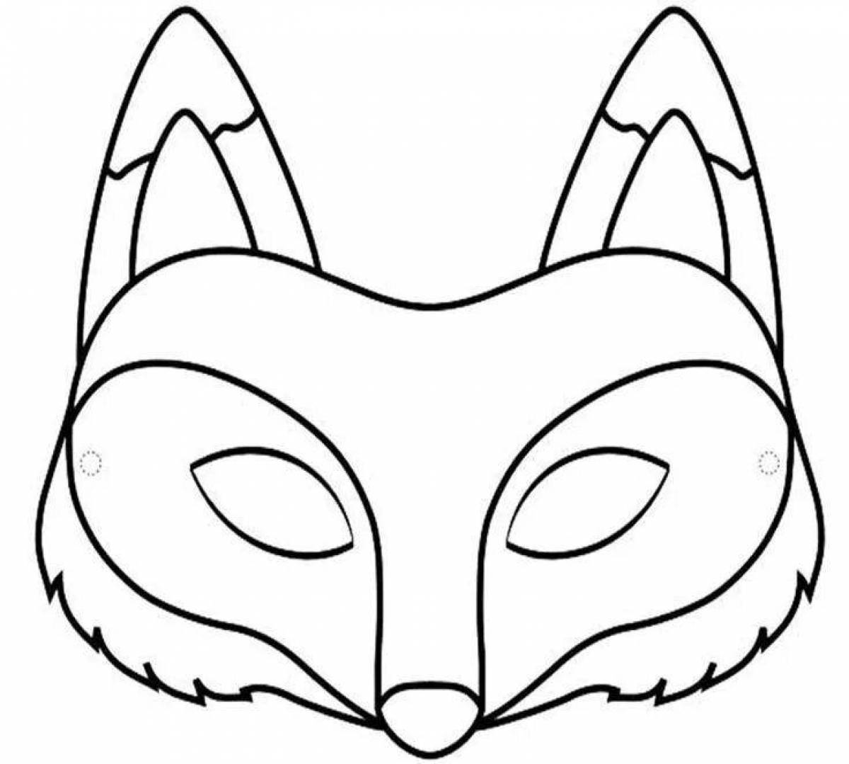 Amazing masks coloring book for kids