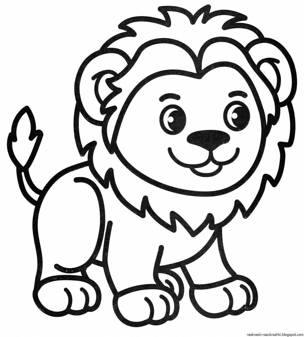 Lion cub for kids #5