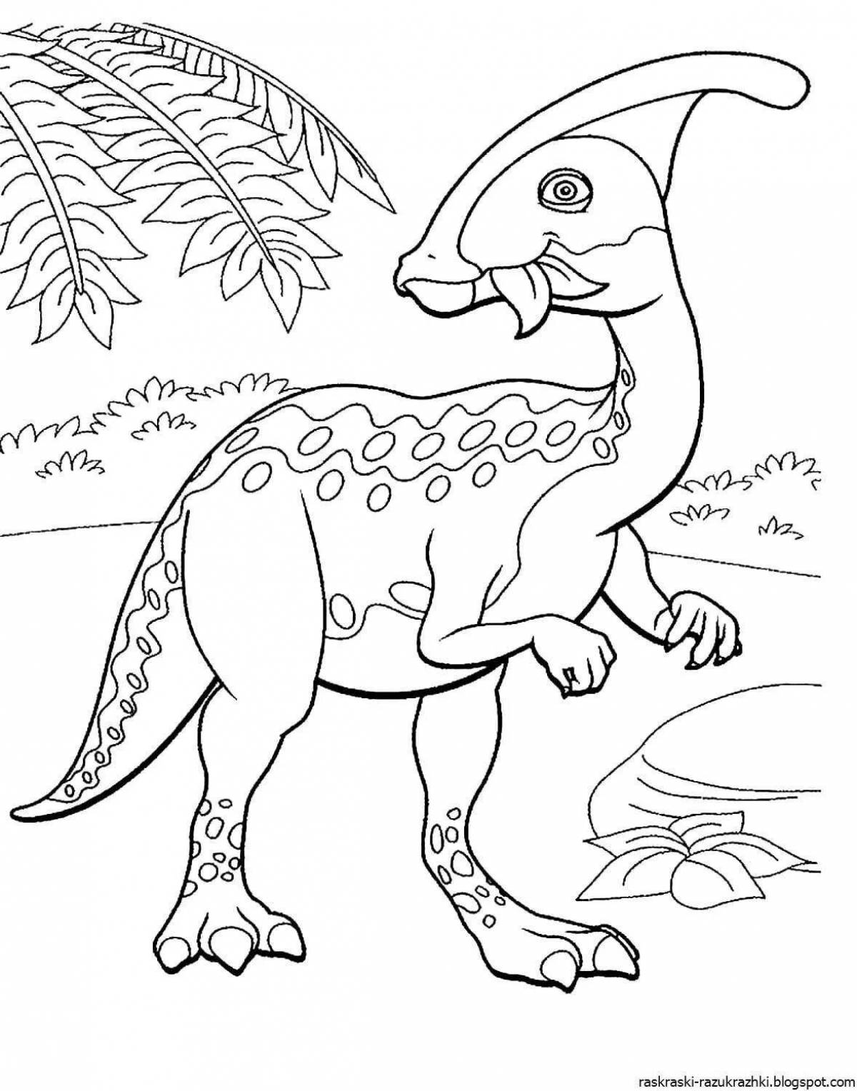 Coloring dinosaurs for kids