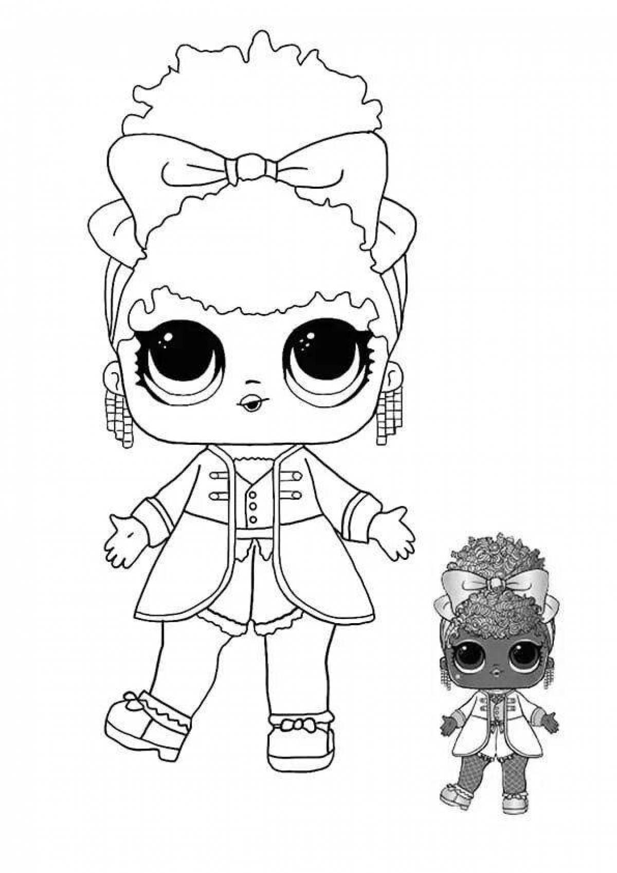 Amazing lol dolls coloring pages