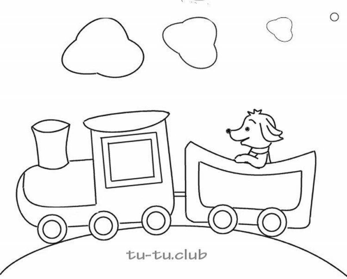 Photo Train for children 3 4 years old #18