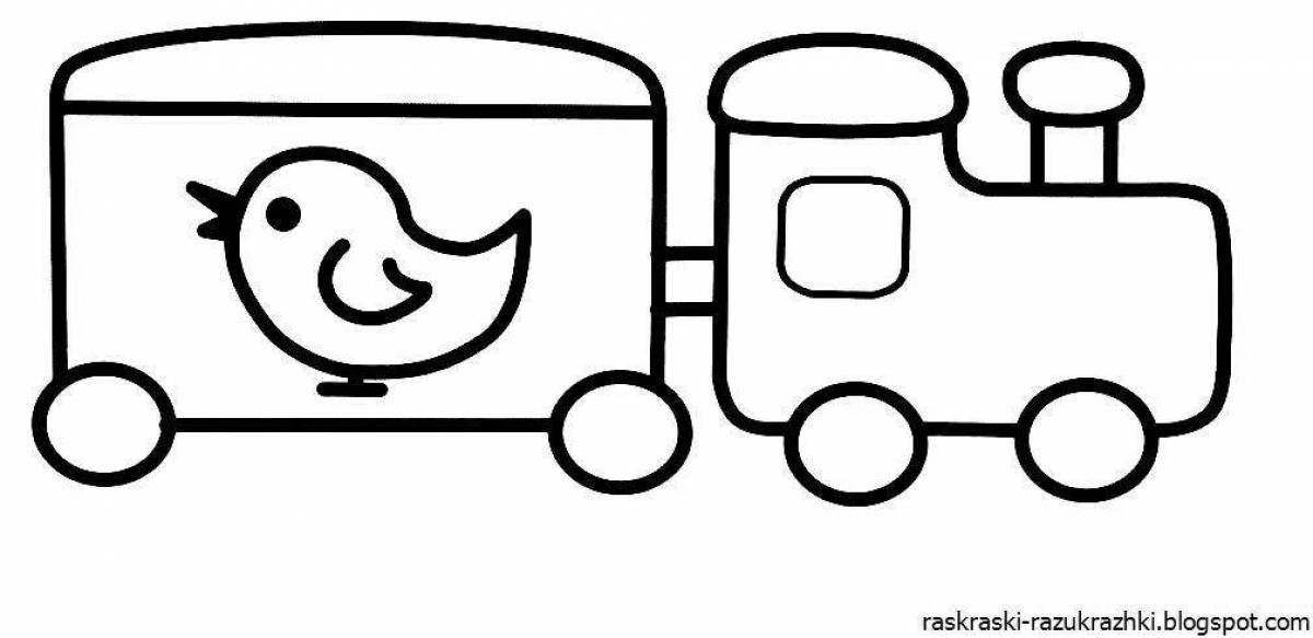 Photo Train for children 3 4 years old #20