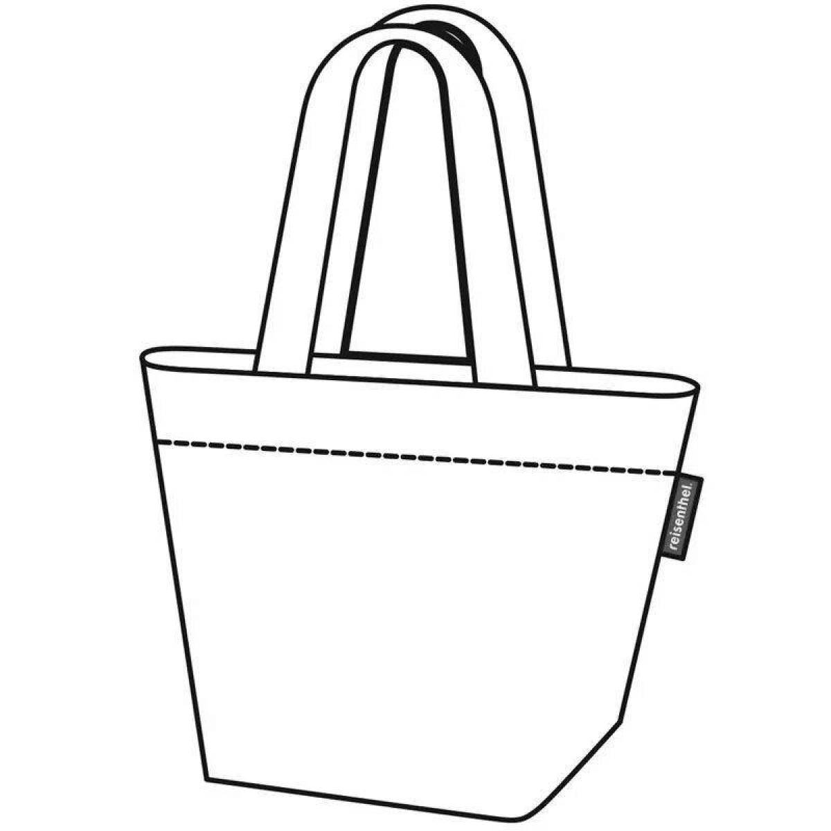 Blessed Shopper Coloring Page