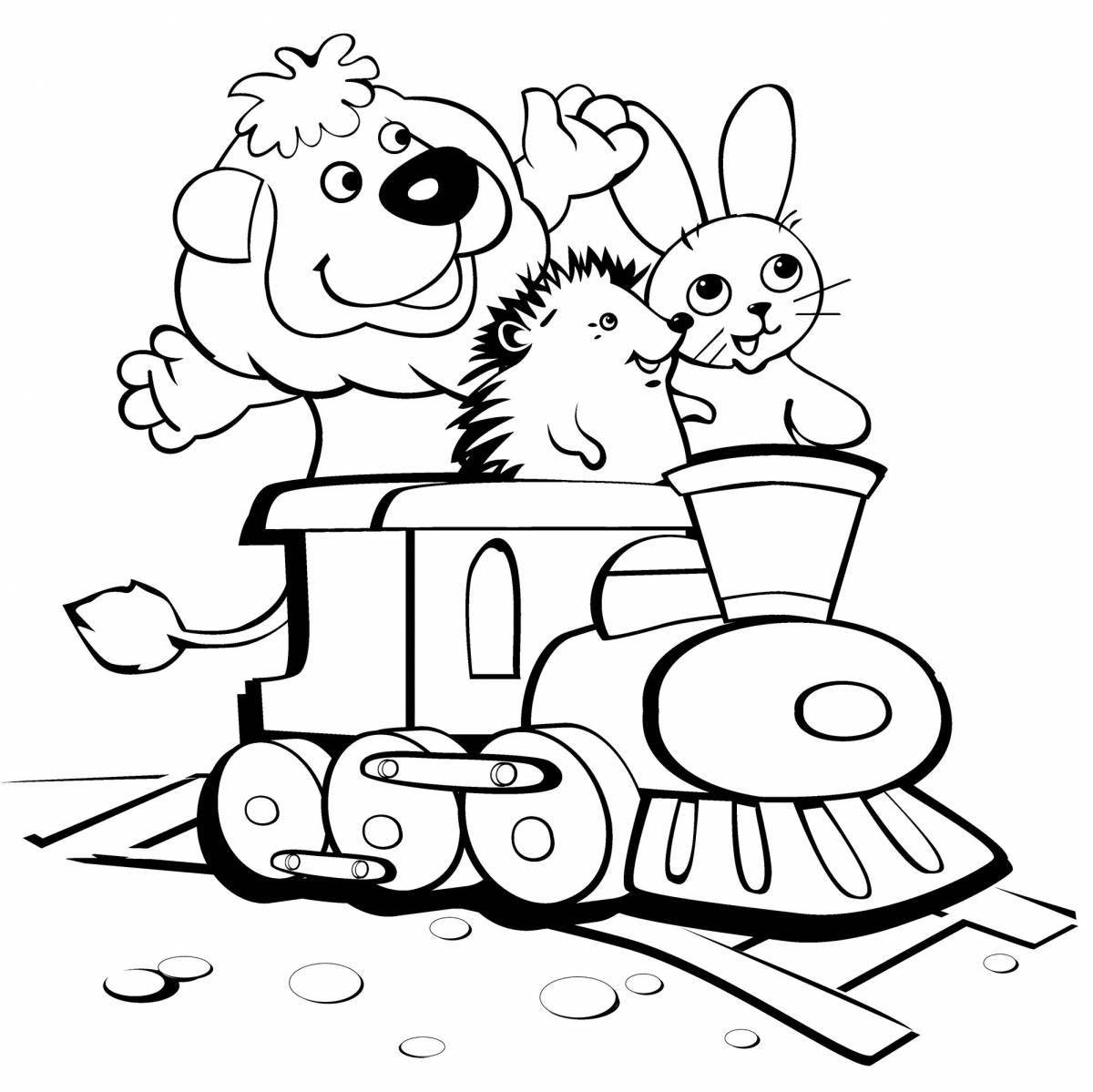 Cute bebrik coloring book