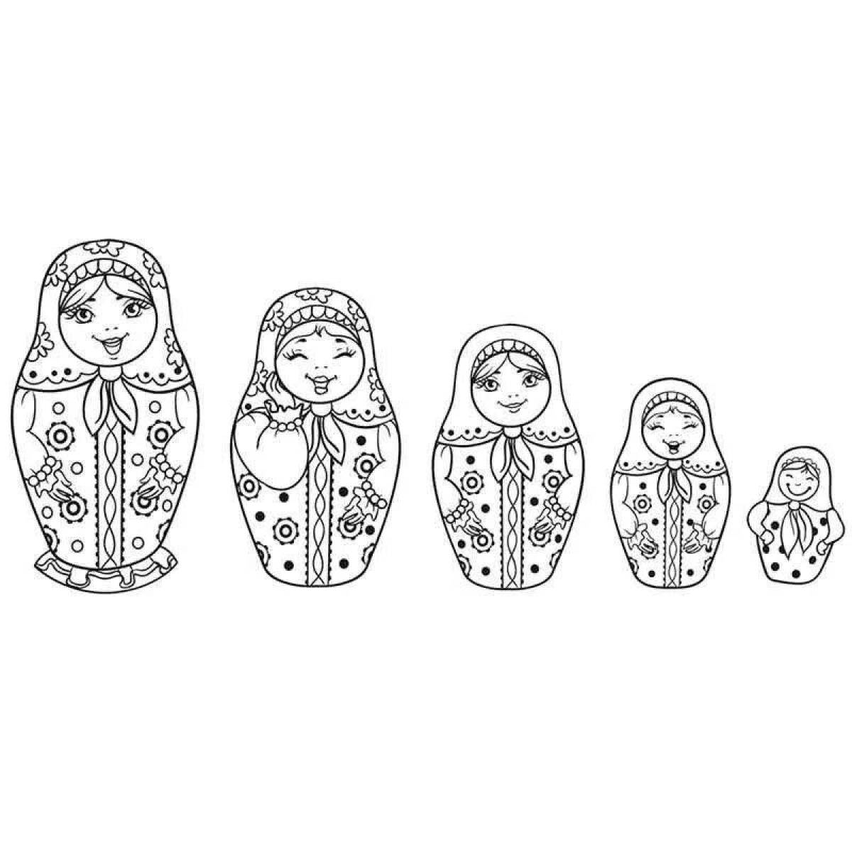 Funny pictures with nesting dolls